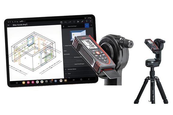 Raumaufmass - exaktes Ausmessen von Räumen
