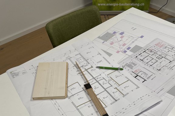 Bauplanung, Ideen in Eingabe- und Ausführungspläne sowie Visualisierungen umsetzen